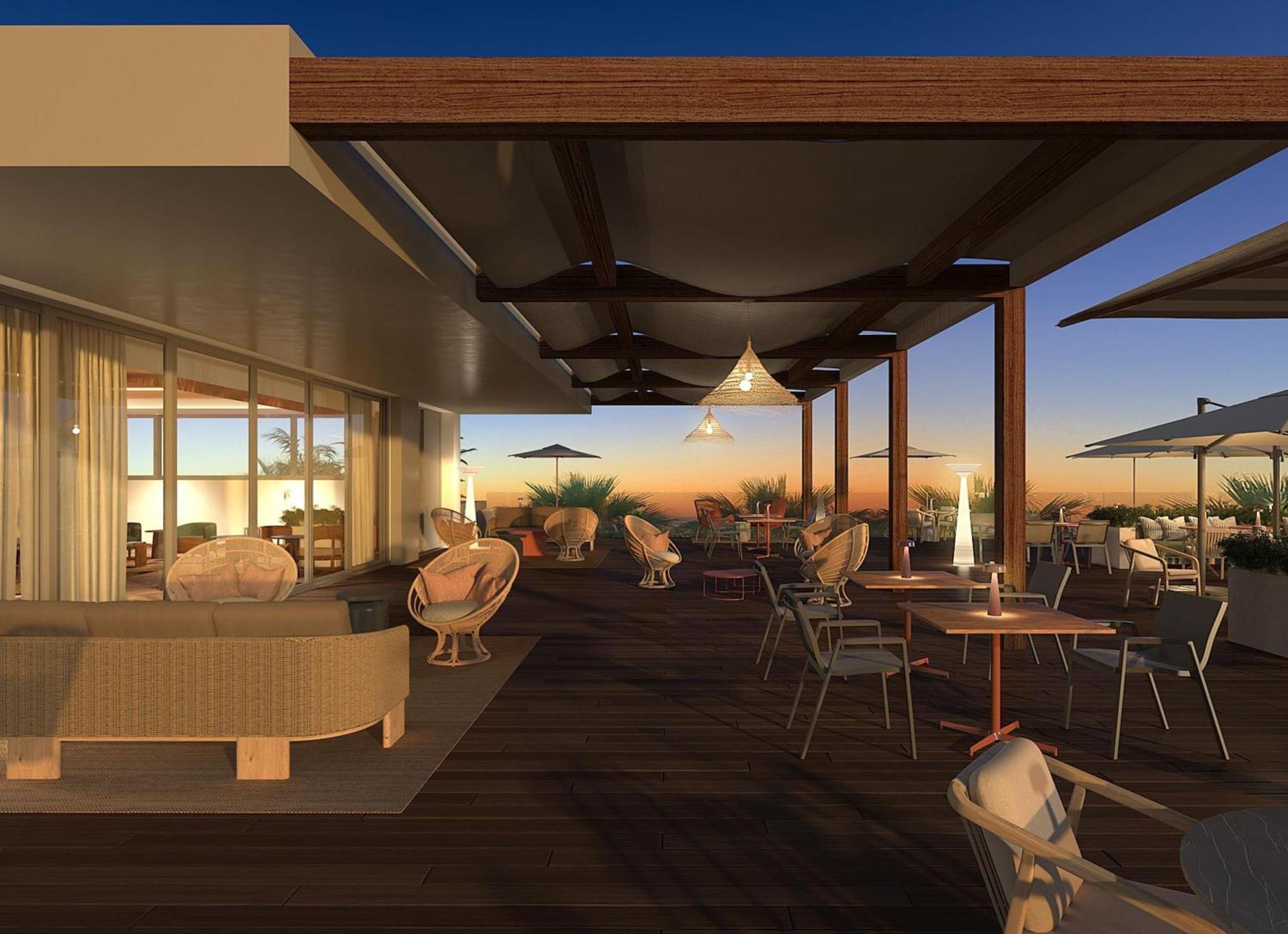 فندق Kimpton Atlantico Algarve By Ihg البوفيرا المظهر الخارجي الصورة The Sky Bar