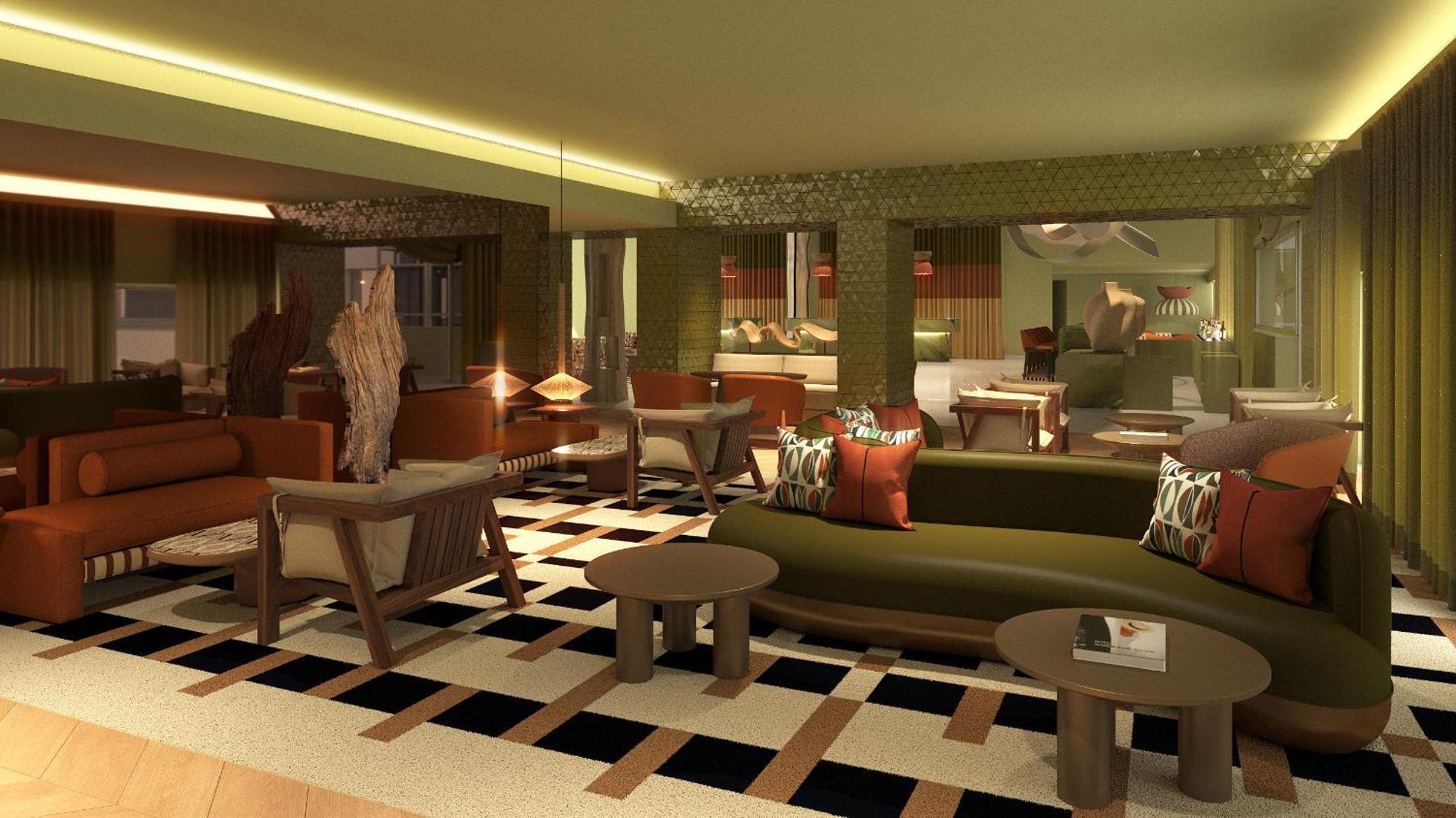 فندق Kimpton Atlantico Algarve By Ihg البوفيرا المظهر الخارجي الصورة The interior of the hotel