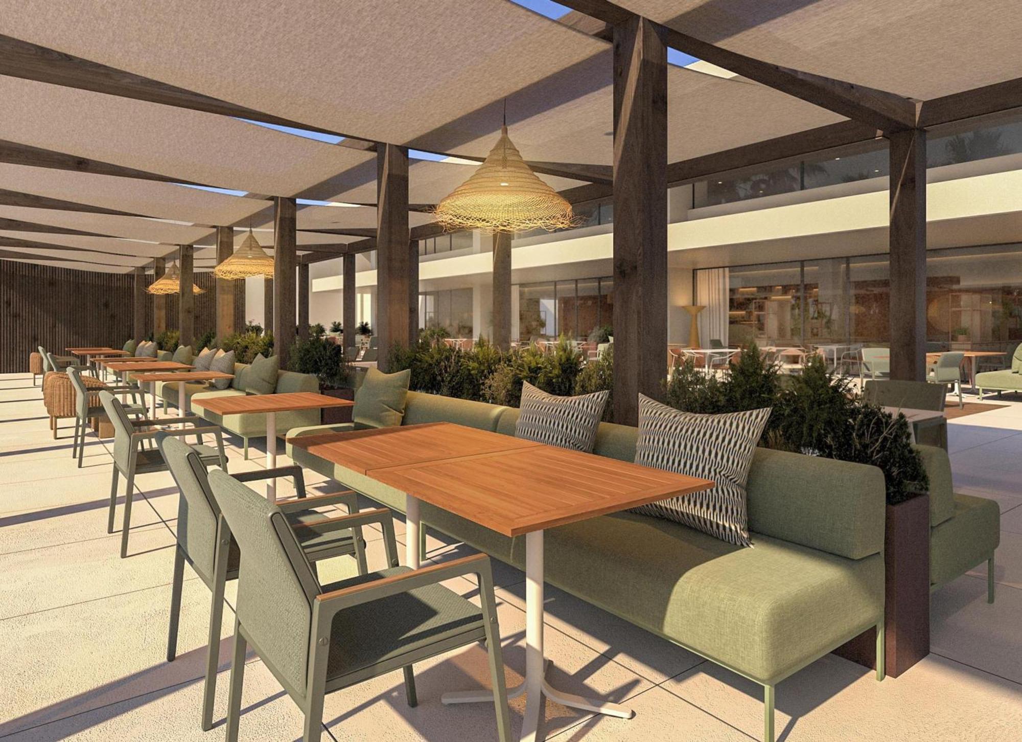 فندق Kimpton Atlantico Algarve By Ihg البوفيرا المظهر الخارجي الصورة The interior of the new terminal