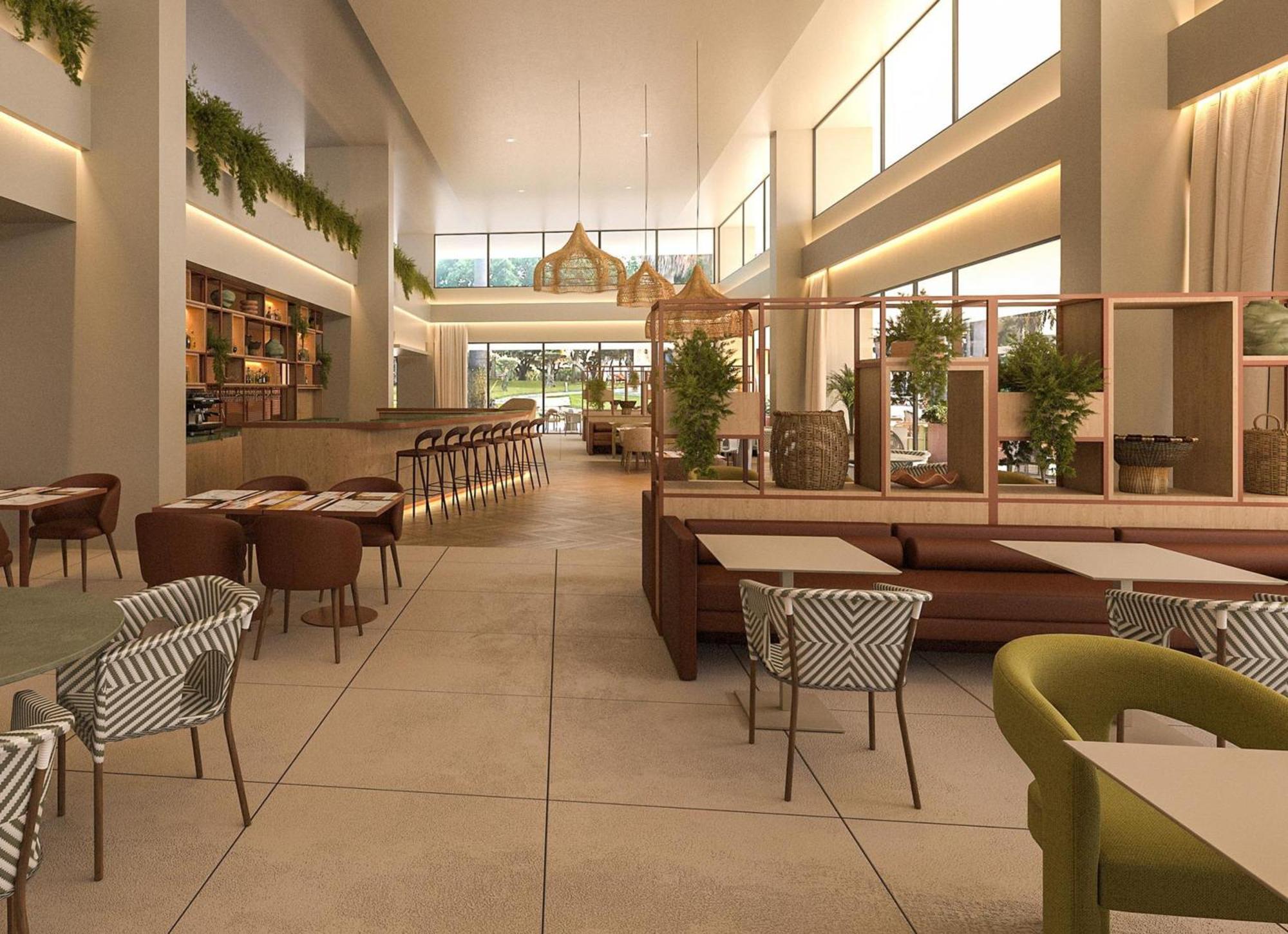 فندق Kimpton Atlantico Algarve By Ihg البوفيرا المظهر الخارجي الصورة The interior of the new terminal