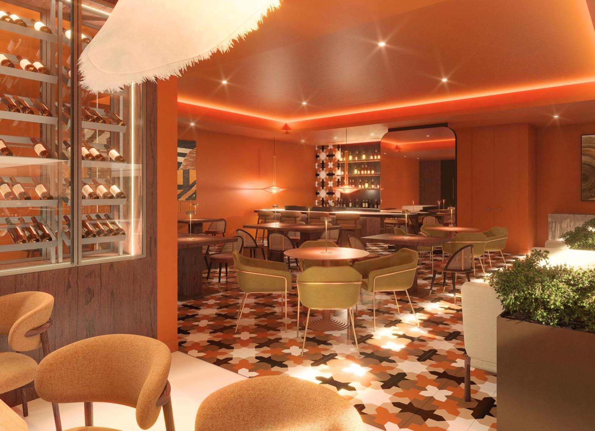 فندق Kimpton Atlantico Algarve By Ihg البوفيرا المظهر الخارجي الصورة The interior of the restaurant